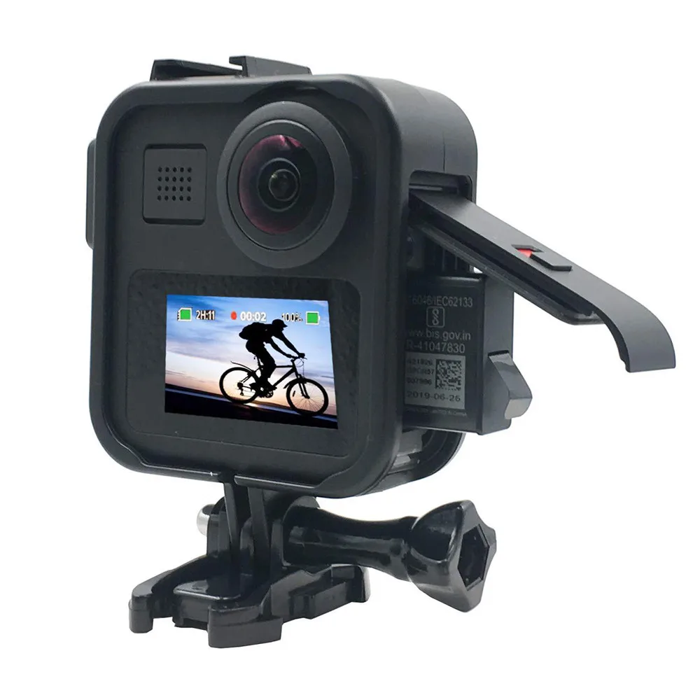

Housing Shell Case Cover Aluminum Alloy Protective Cage for GoPro Max Panoramic Action Camera Accessories