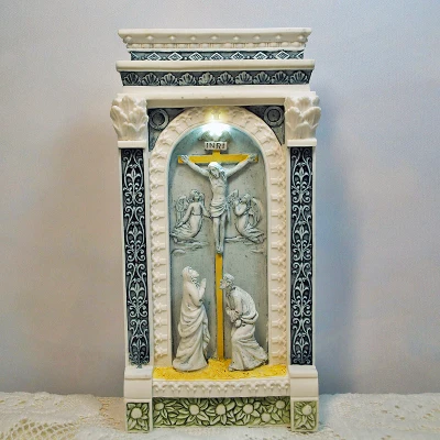 Полимерный распятие Христос христианские подарки Иисус подарки|Статуэтка