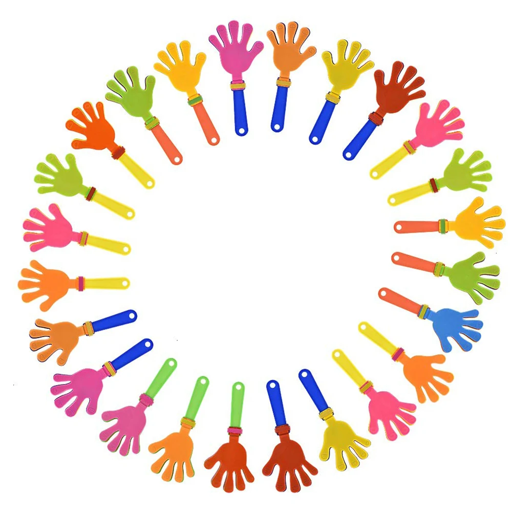 

Children'S Funny Toys 24PCS Random Color Applause Toys Hand Clappers Toys For Parties Activities For Kids