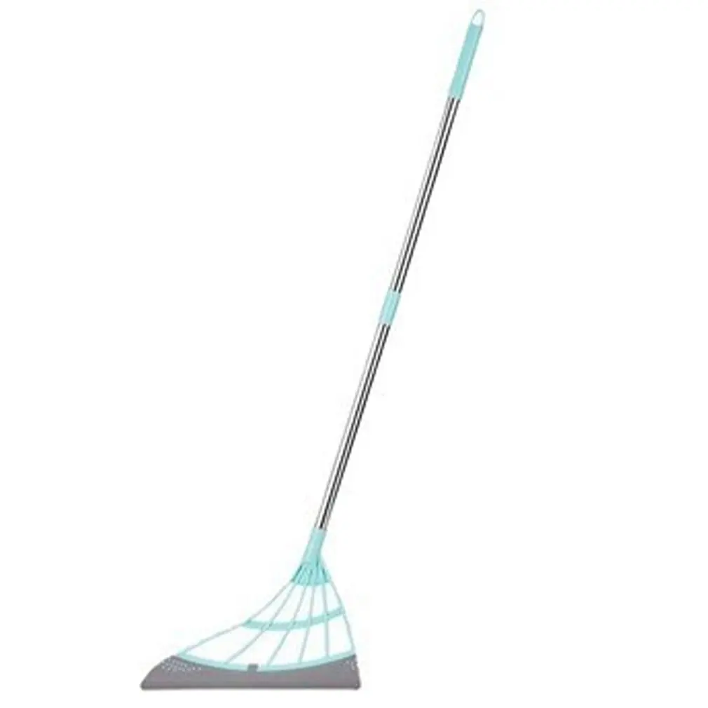 

2-in-1 Magic Broom Wipe Squeeze Mop For Wash Floor Clean Tools Telescopic Floor Squeegee Sweeping Brush Hand Push