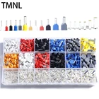 Электрический соединитель  ОБЖИМНАЯ трубка Обнаженная Стыковая проводка игокабель кабель медные наконечники Электрический трубчатый набор