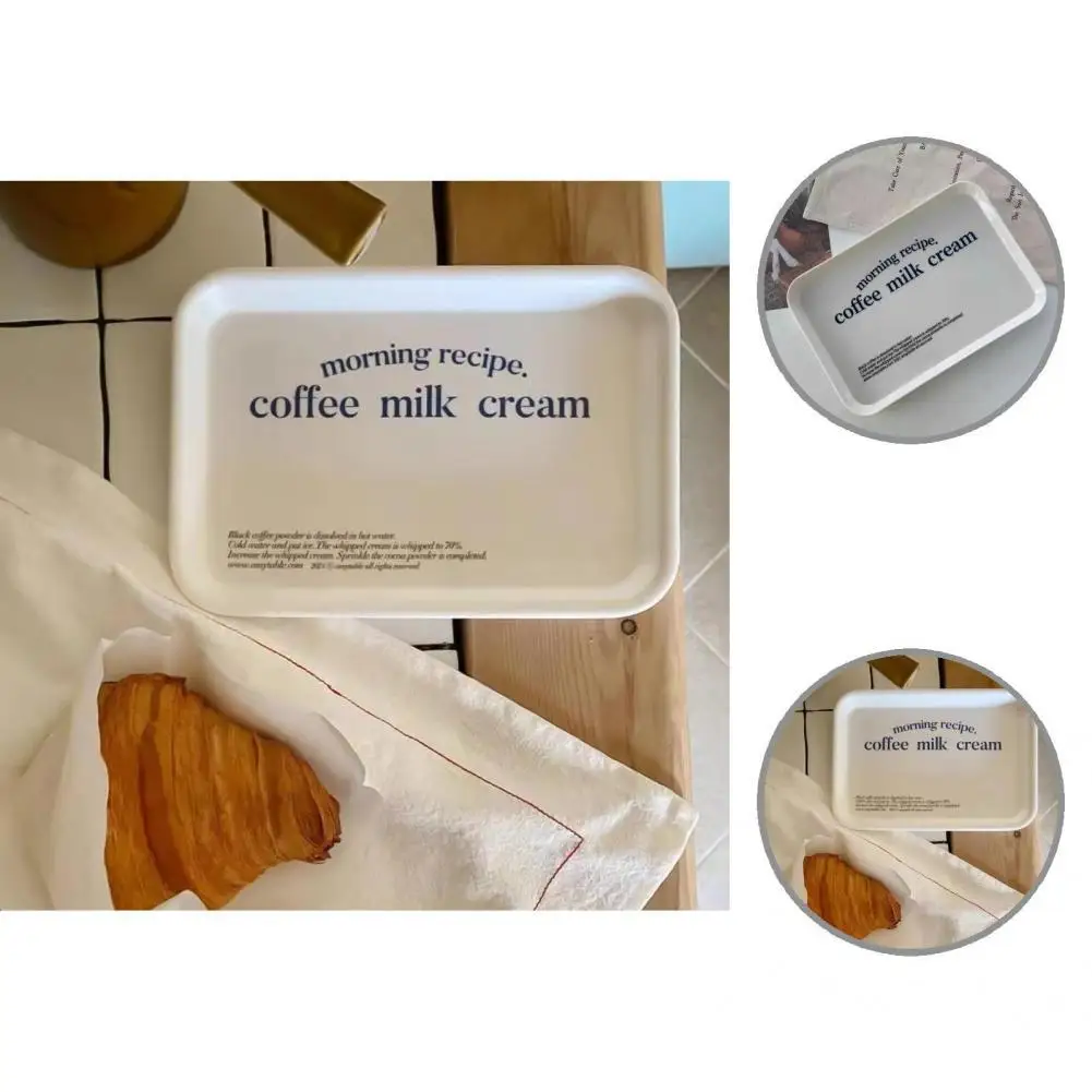 

Convenient Fruit Plate Stackable Solid Color Multi-purpose Anti-scratch Snacks Tray Serving Tray Snacks Tray