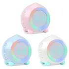 Детский цифровой будильник симулятор восхода солнца со светодиодсветильник ником лампа для мальчиков девочек украшение спальни