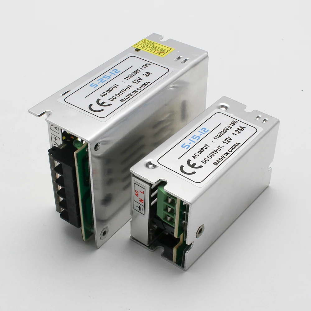 Переменный 12-вольтовый импульсный источник питания AC DC 220V TO 5V 12 V 9V 15V 18V 36V 48V