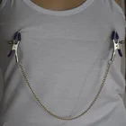 Регулируемые зажимы для сосков, бондаж для груди, БДСМ, фетиш, секс-игрушка для мужчин и женщин