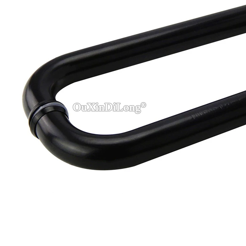 Высококачественные стеклянные дверные ручки для душа из нержавеющей стали 304 г.