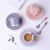 coffee cup bone china tea cups and saucer sets ceramic mug porcelain coffeeware sets coffe british afternoon tea birthday gift