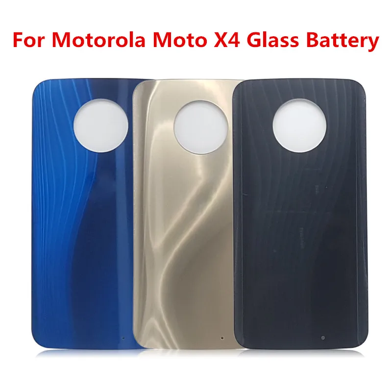 

For Motorola Moto X4 X 4th XT900 Rear Panel Cover Back Glass Replacement Parts for Motorola Moto X4 XT1900-1 XT1900-2