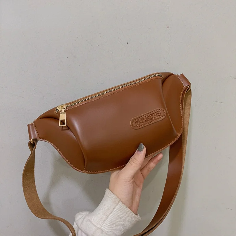 

Роскошная забавная поясная сумка для женщин, модная дамская сумочка через плечо из искусственной кожи, дизайнерский брендовый клатч