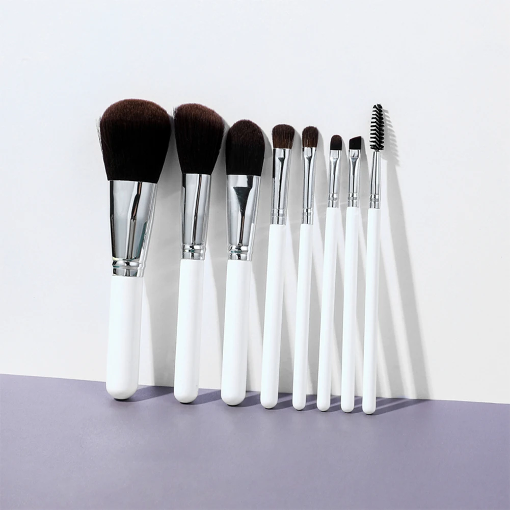 

Beauty Make Up Brush Cosmetics Beauty Tools 8pcs/lot Makeup Brushes Set Eye Shadow Blush Blending Cosmetic Powder