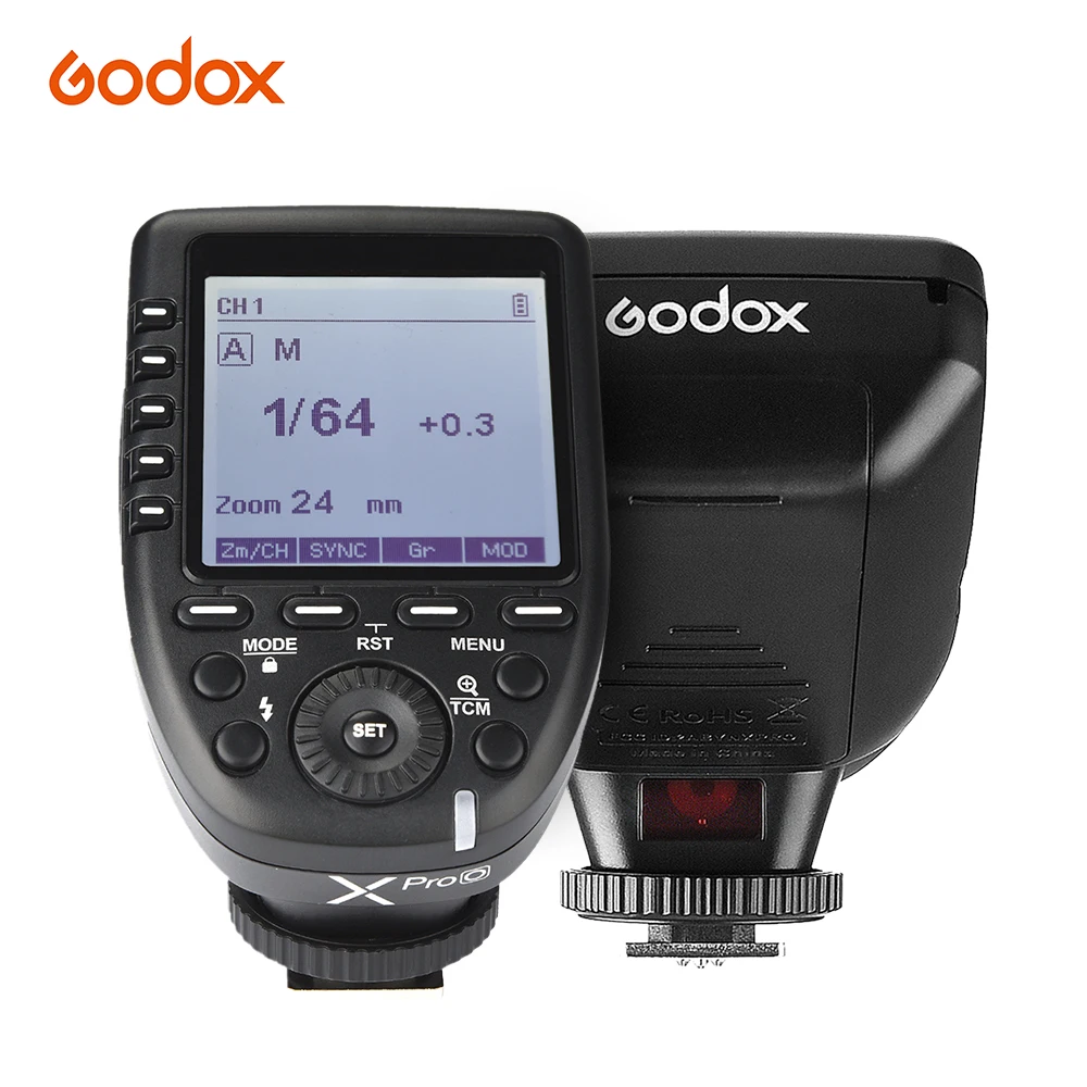 Godox XproO 2 4G беспроводной триггерный передатчик вспышки TTL автовспышка 1/8000s HSS