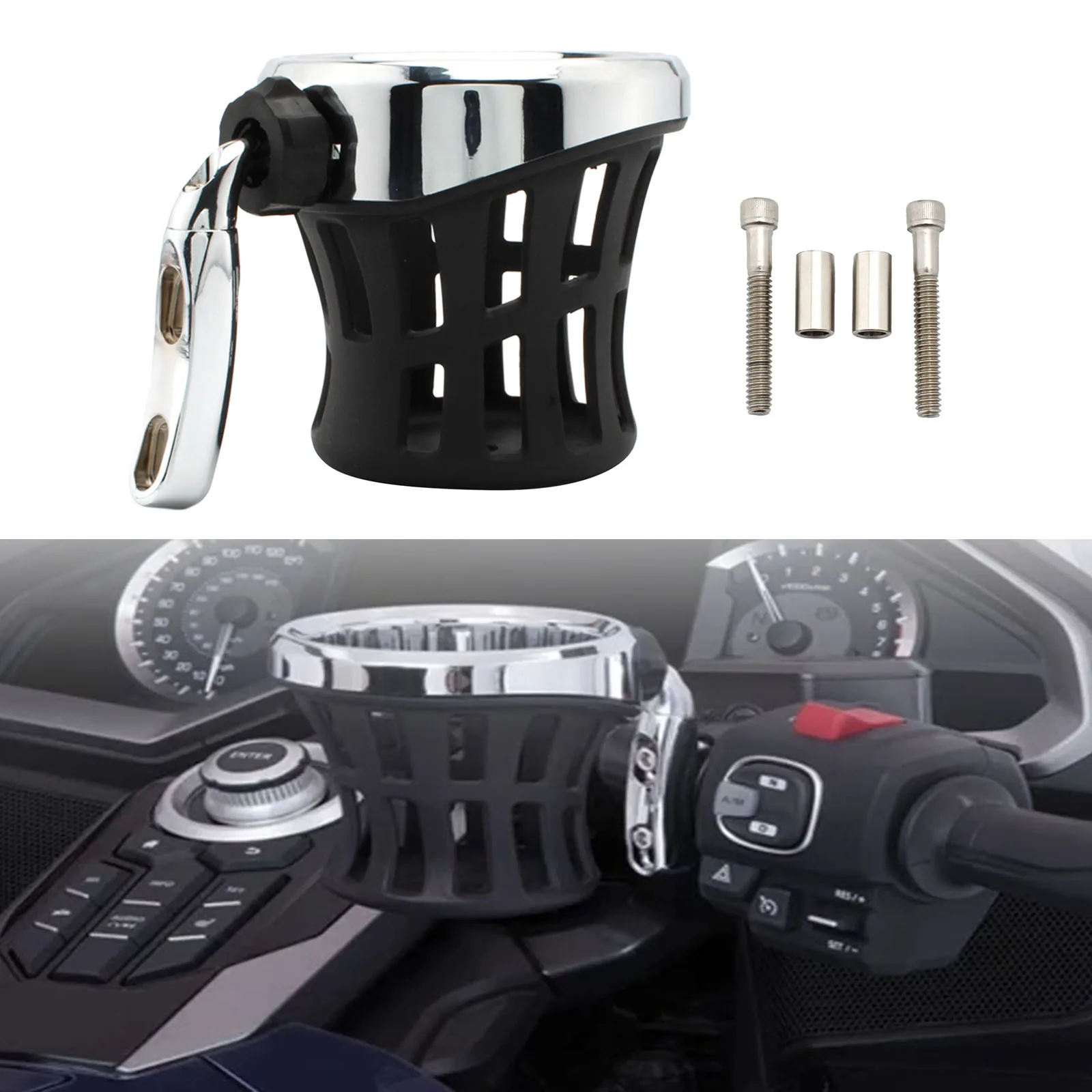 Online Soporte De Bebidas Para Motocicleta Harley Deluxe Blackline Electra Glide Classic, Vaso De Bebidas Para Moto
