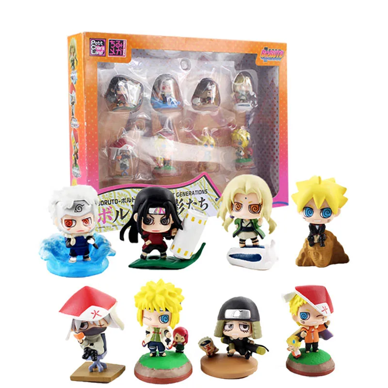 8 шт./компл. аниме экшн фигурка Q Ver. Игрушки из ПВХ|Игровые фигурки и трансформеры| |