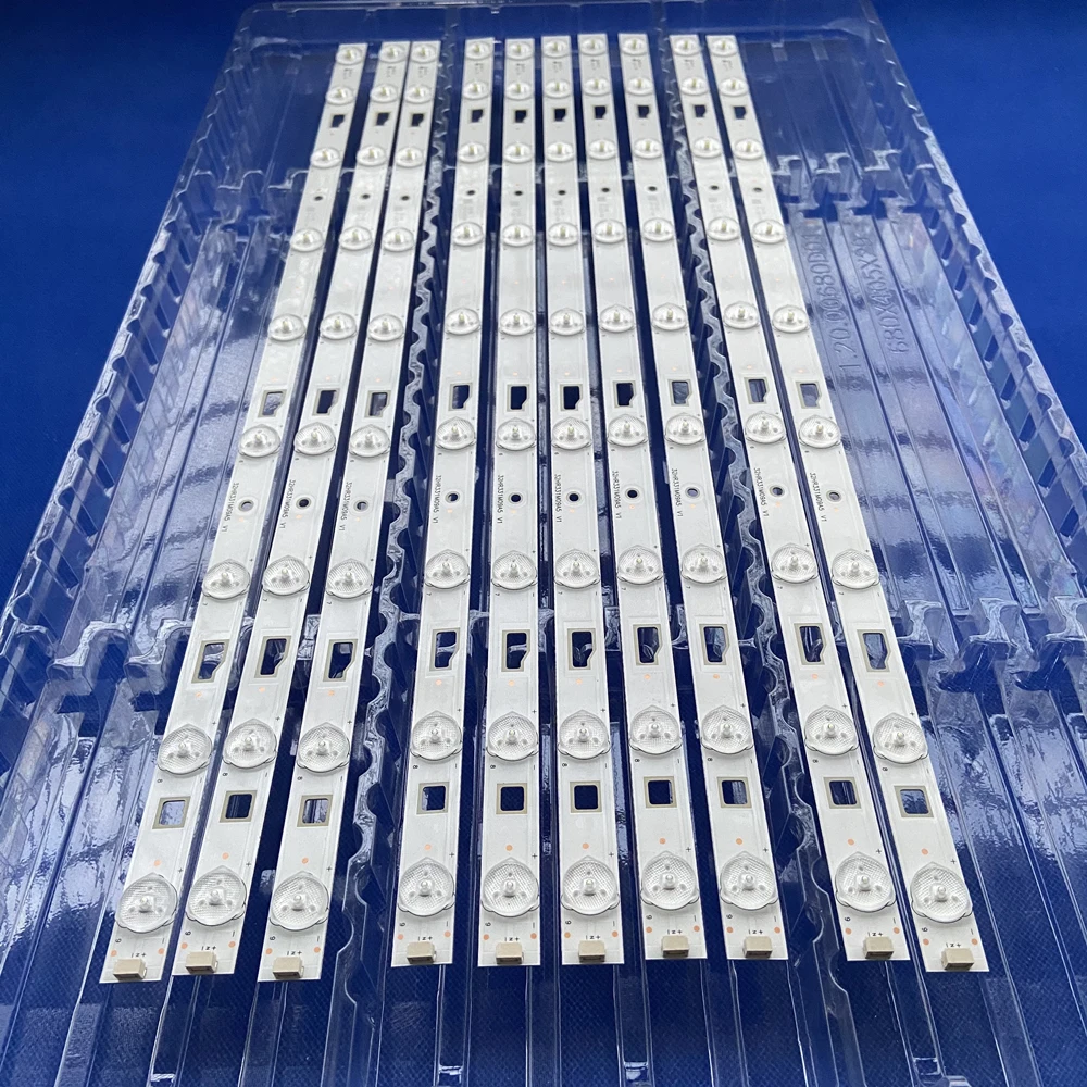 10 шт./лот 580 мм 9 светодиодных ламп светодиодная лента для подсветки D32TS7202 bar light