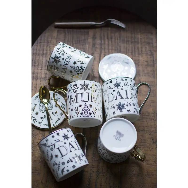 Классические керамические кружки &quotпапа и мама&quot кофейная кружка офисные чашки