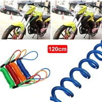 35 discounts hot security anti theft spring rope motorcycle wheel disc brake lock cable wire