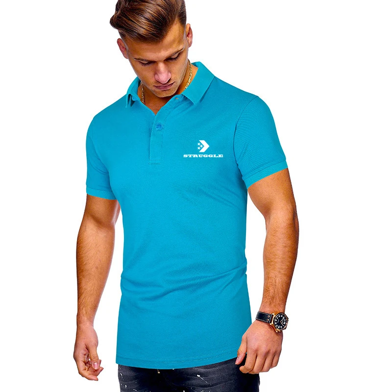 

Summer Men Polo Shirt Brand Clothing Pure Cotton Men Business Casual Male Polo Shirt Short Sleeve Breathable Soft Polo Shirt