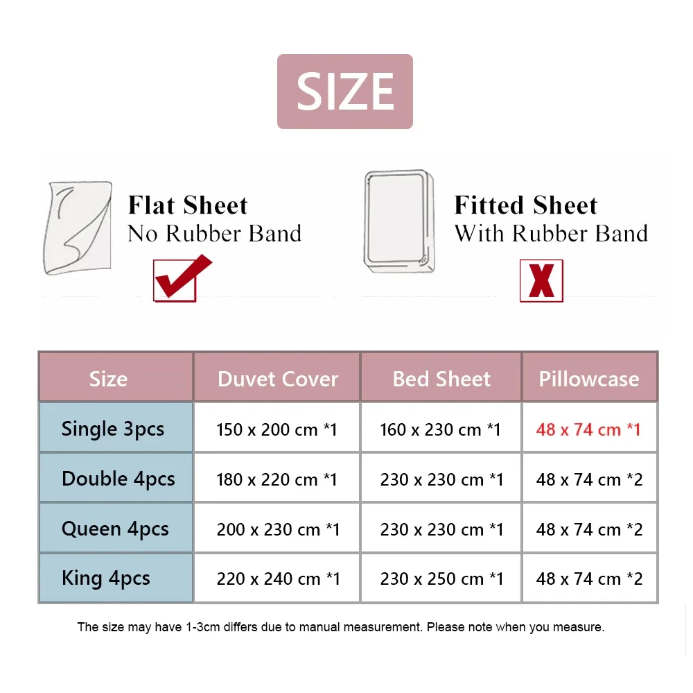sisher simple bedding set with pillowcase duvet cover sets bed linen sheet single double queen king size quilt covers bedclothes free global shipping
