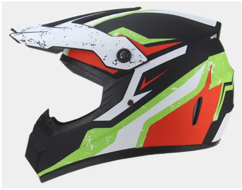 helmet 15 С подарком ребенок мальчики и девочки Мотокросс Защита тела Броня Мото DH MX горный велосипед детский MTB Велоспорт Броня - Цвет: helmet 15