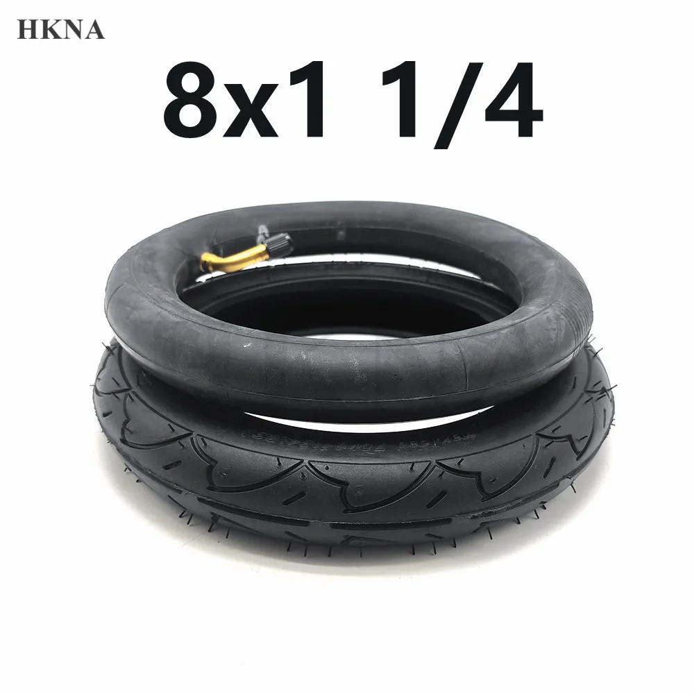 

Good Quality 8X1 1/4 Inner Outer Tyre 8*1 1/4 Inflation Wheel Tire for Bike Electric / Gas Scooter