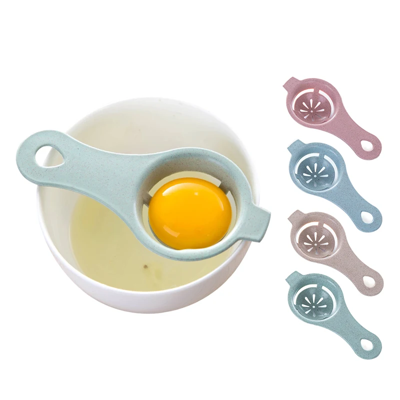 

5 Colours Egg Holder Egg Separator White Yolk Sifting Kitchen Tool Baking Accessories Kitchen Gadgets Cooking Tools