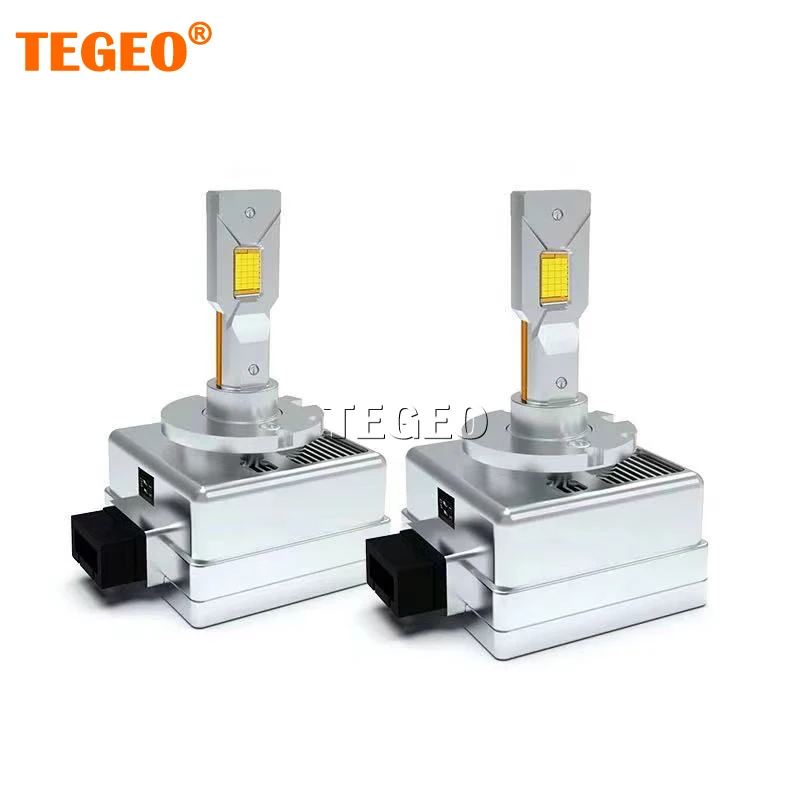 

TEGEO New D1S Car LED Bulb 90W 20000LM White No Error Canbus D5S D8S LED Headlight D2S D2R D4R D4S Plug And Play D3S LED Lights