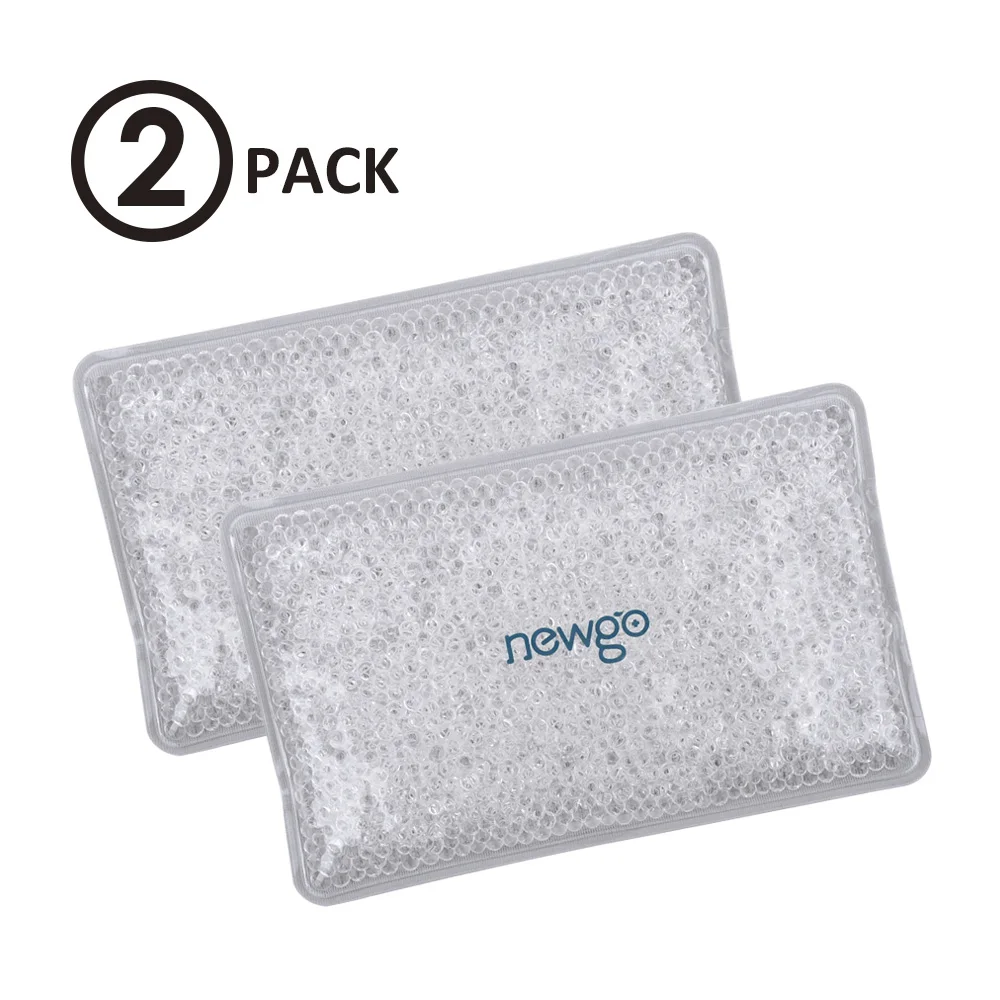 

2 Pcs Soft Ice Packs for Sports Injuries with Reusable Hot Cold Therapy Freezer Cold Compress for Pain Relief for Body First Aid