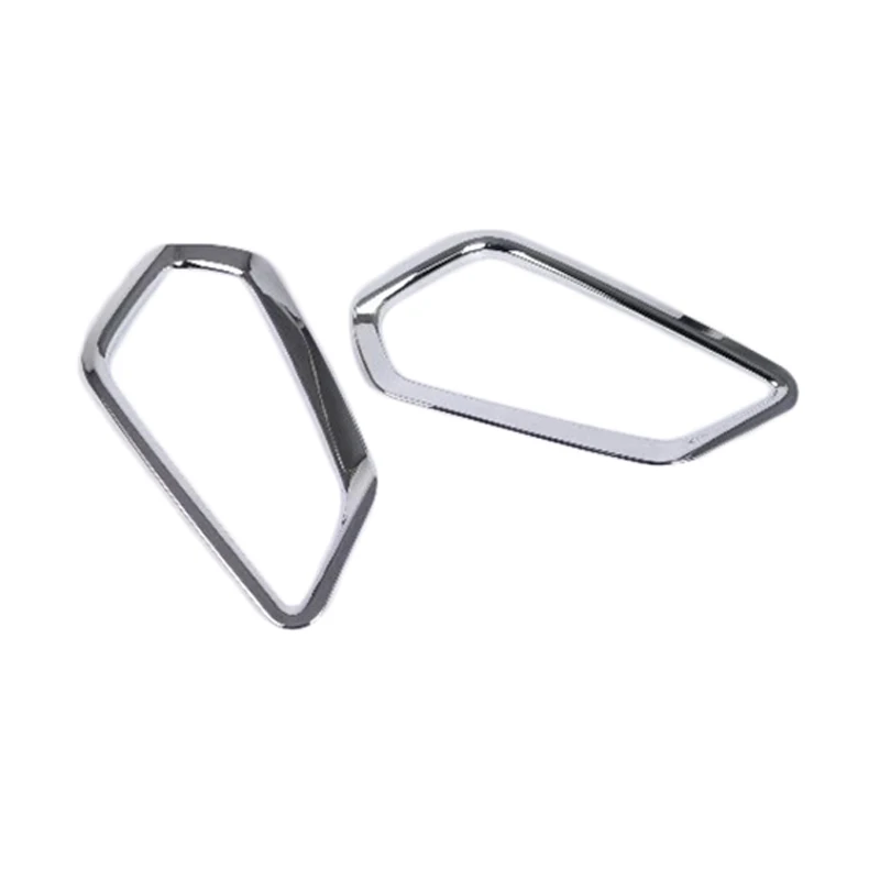 2 шт. ABS хромированный передний задний отражатель противотуманная фара крышка