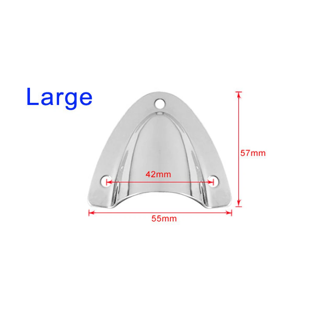 2 комплекта ранг нержавеющей стали Midget моллюска оболочки провода кабель