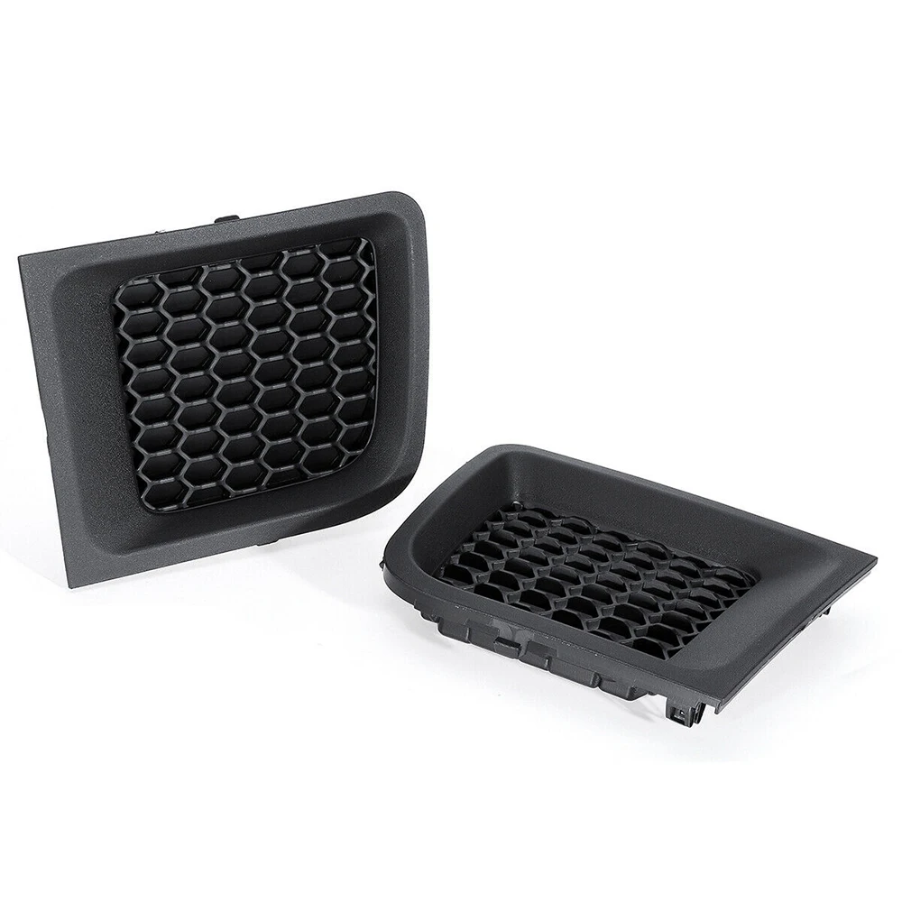 1 пара Нижняя передняя бампер решетка оправа L/R черный покрытие из АБС пластика