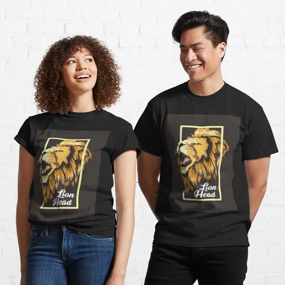 

Tops T Shirt Women Lion T Shirt Design Classic T-Shirt