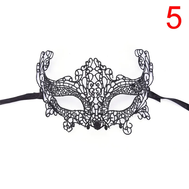 Черная маска для глаз вечеринки венецианская Карнавальная маскарад праздник