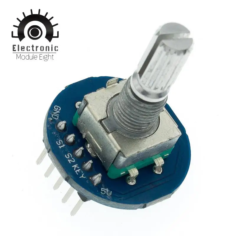 Модуль роторного энкодера для разработки датчика Arduino Круглый аудио вращающийся