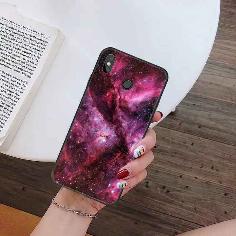 

24space for galaxy universe Star Dark Phone Case For Xiaomi mi Redmi note 7 8t 9 9t 9s 8 10 10t 11 pro lite K20 max 3