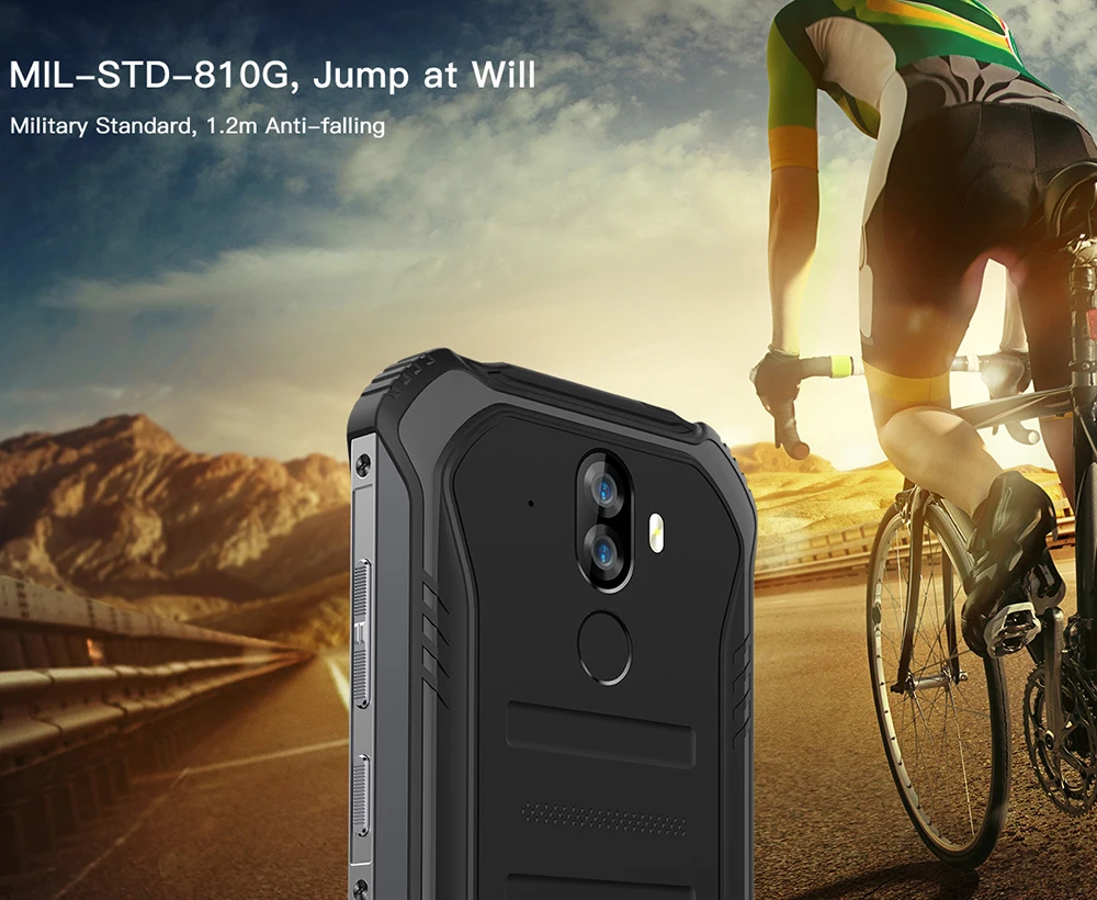 DOOGEE S40 IP68/IP69K 4G прочный мобильный телефон 4650mAh Android 9,0 5,5 ''18:9 MT6739 четырехъядерный 3 ГБ 32 ГБ NFC Face ID LTE телефон