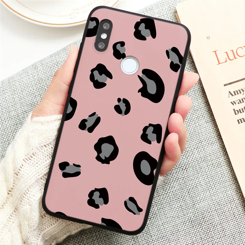 Чехол для телефона с леопардовым принтом Xiaomi Redmi Note 8 8T 9 9s 10X 7 6 K30 Pro Max Модный чехол