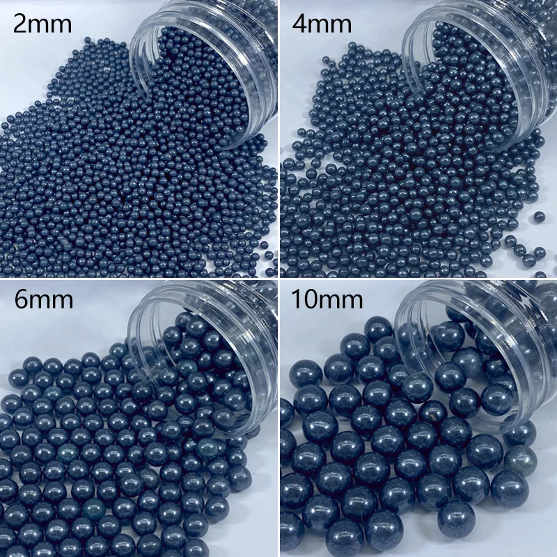 15 г съедобные черные жемчужные сахарные бусины для украшения торта помадка