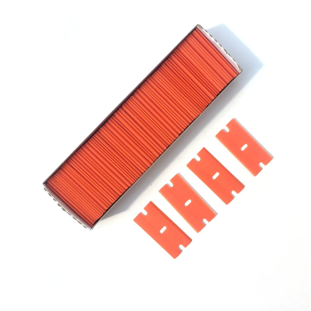 2 шт. скребок с пластиковыми лезвиями для удаления клея 1 5 дюйма|Скребок| |