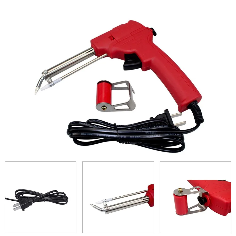 

Repair Tin Electric Soldering Iron Tool W/ Instruction Welding Wire 60W