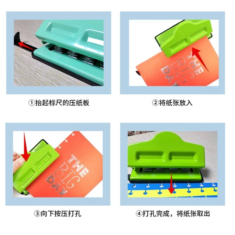 Т-образные дыроколы для блокнота ручная штамповочная машина скрапбукинга бумаги