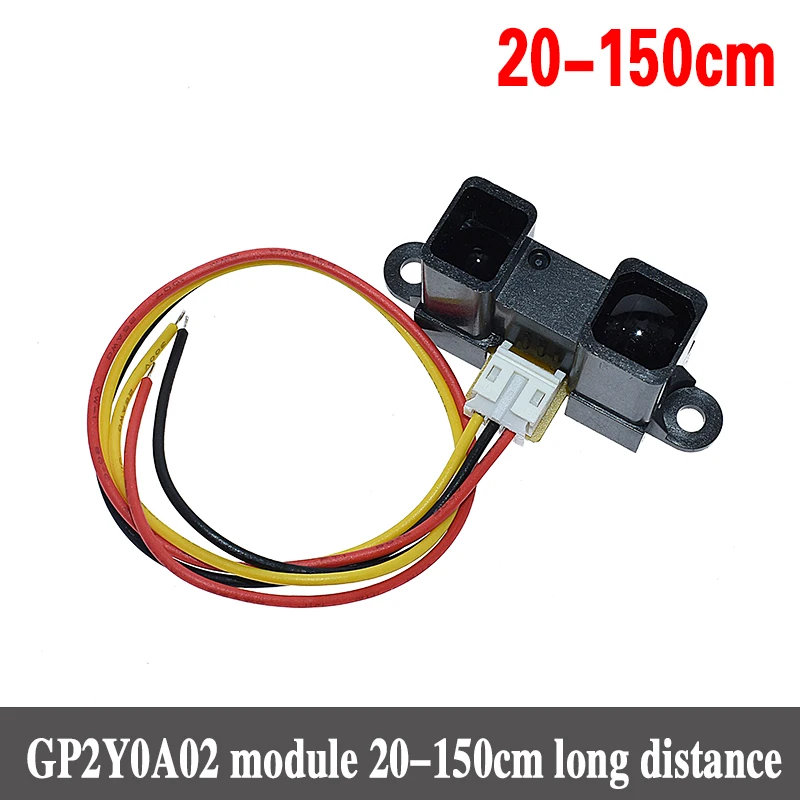 GP2Y0A21YK0F 10-80 см GP2Y0A21 GP2Y0A02YK0F 20-150 см Инфракрасный датчик приближения ик аналоговый датчик расстояния инфракрасный датчик расстояния