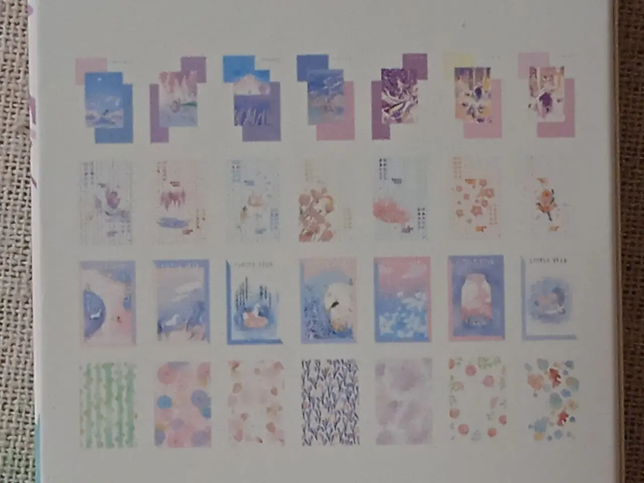 

52mmx80mm lost star paper lomo card(1pack=28pieces)