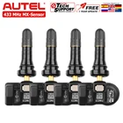 4 шт. Autel 433 МГц MX-Sensor M инструмент для ремонта шин автомобильные аксессуары универсальный программируемый зажим TPMS датчик для TS401 TS501 TS508