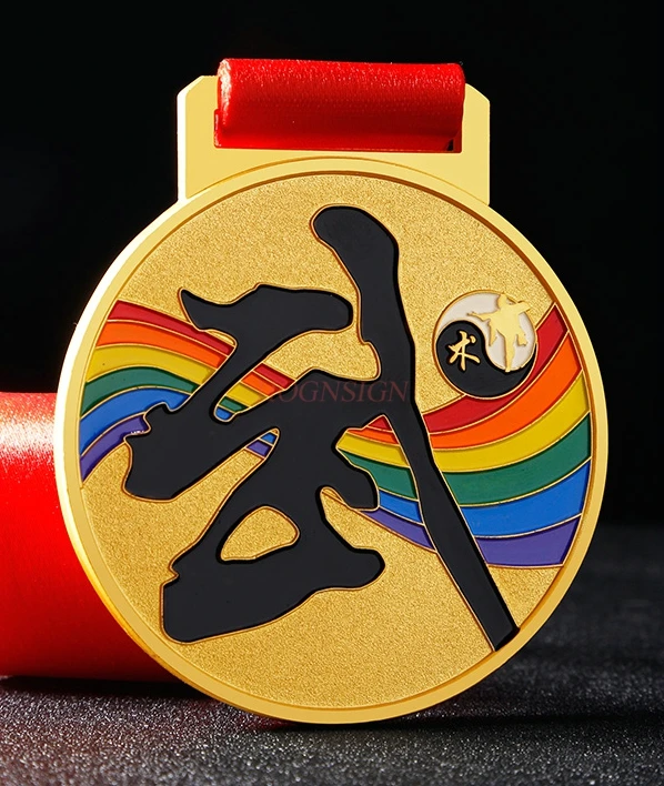 

Martial Arts Competition Metal Medal Memorial Medal List Medal 2021