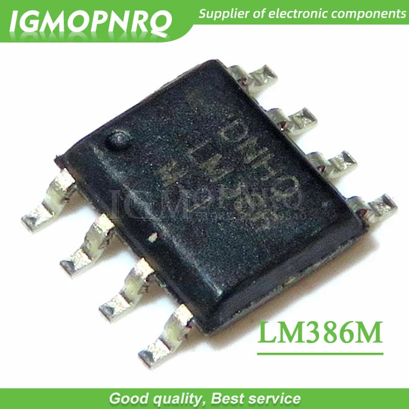 Низковольтный усилитель мощности звука, 100 шт., LM386M-1, SOP8 LM386M SOP LM386 SMD