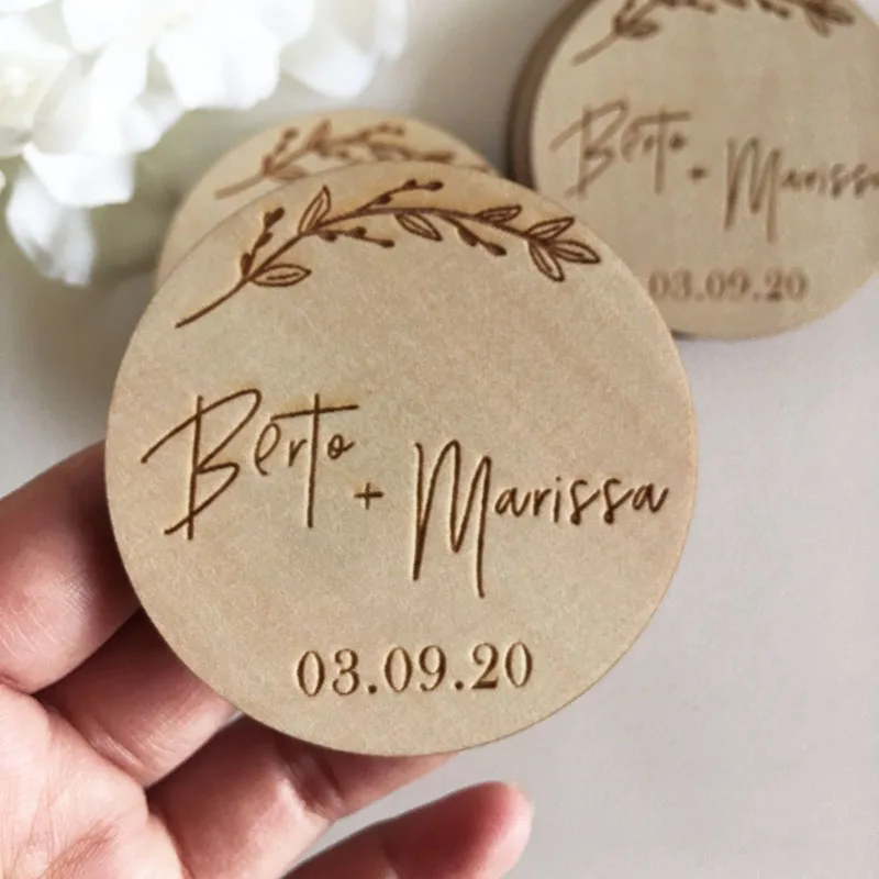 Floral Flower Save The Date Magnets Personalized Wooden Fridge Wedding decor | Дом и сад