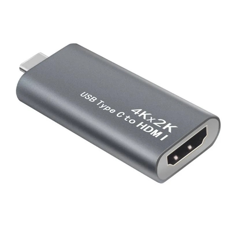 USB C к HDMI разъему 4K 30 Гц позолоченный штекер для MacBook Huawei P20 Pro Samsung S8/S9 адаптер |