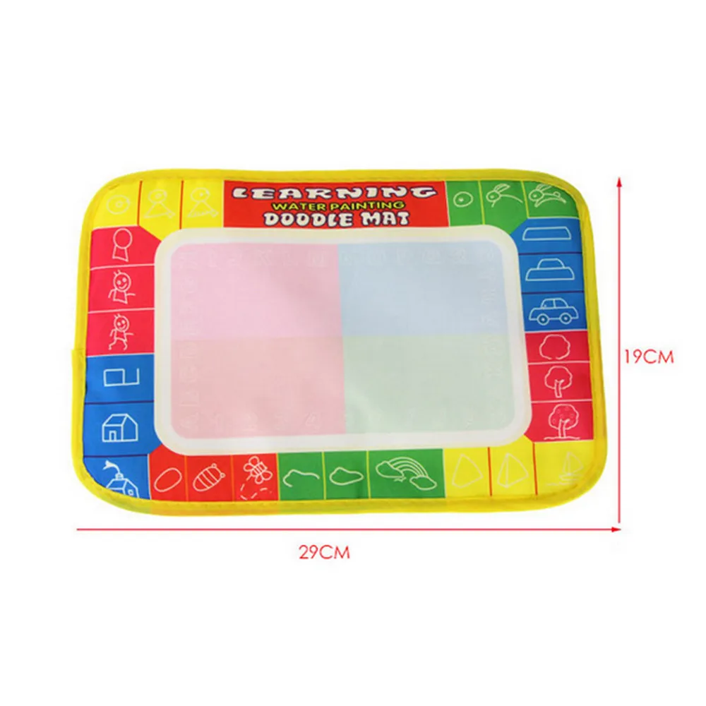 

New Water Drawing Painting Writing Mat Board Magic Pen Doodle Gift 29 x 19cm Early Educational Toys Models Study Learning Fun