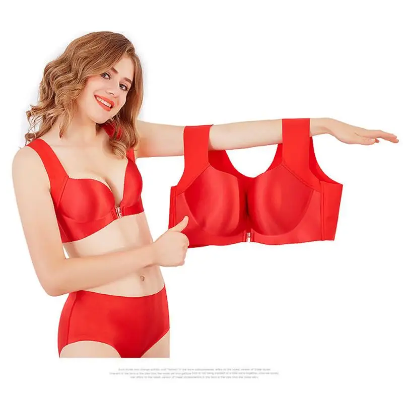 

Front Closure Bra Womens Bra Push Up Brassiere Wireless Sexy Underwear Comfort Exercise Yoga Fitness Sports Bras