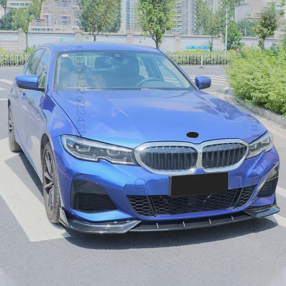 Front Bumper Lip Chin Wide Body Kit Tuning Accessories Splitter Modified For BMW 3 Series 330i 325i 320i G20 G28 2019 2020 2021 |
